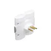 Adaptador Benjamin 4 Tomadas 2P+T 10A Branco
