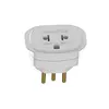 Adaptador Universal 2P+T 10A 250V Branco