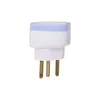 Adaptador Pino Chato 2P+T 10A 250V Branco