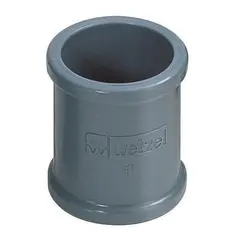 Luva Eletroduto PVC 1/2" S/Rosca Cinza Wetzel