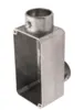 Condulete Aluminio s/Pintura ( LB ) 1" s/Tampa s/Rosca Wetzel