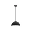 Pendente Domus Preto Com Branco 40X17 1Xe27 Opl