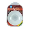 Sensor De Presenca Sobrepor / Embutir Teto 360° 6 Funçoes C/ Fotocelula Branco Qualitronix