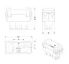 Sistema X Modulo Tomada 10A 250V Compose Preto Weg