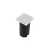 Mini Embutido De Parede E Solo 1W 6500K Ip67 Bco Bivolt Luminatti