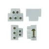Kit Conector C/4 Pecas 3 Saidas 20A + 1 Saida 2P+T Laranja Eletrofita
