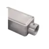 Condulete Aluminio Cinza ( LR ) 3/4" Tampa Cega Vedada PVC BSP Wetzel