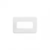 Miniplaca Embutir Moveis 1 Posto Compose Branca Weg