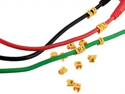 Anilha Marcador de Fio 2,5 6mm² (NUMERO 1) 100 Pecas Frontec