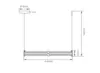 Pendente Dora 50W Led Dourado 3000K Orluce