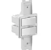 1 Interruptor Simples+1 Paralelo 10A/250V Klin Branco Weg