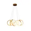 Pendente Basilisco 60W Led Dourado 3000K Orluce
