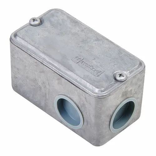 Condulete Aluminio Multiplo ( L ) 2" Tampa Cega Wetzel