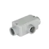 Condulete Aluminio Cinza ( LB ) 3/4" Tampa Cega Vedada PVC BSP Wetzel