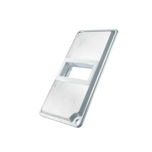 Tampa Condulete PVC 1" Postos Horizontais Branco Wetzel