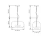 Pendente Dial Led 24W 3000K 22cm Ambar Dourado Orluce