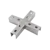 Emenda Interna Tipo X P/ Perfilado 38X38mm Perfil Lider