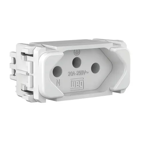 Sistema X Modulo Tomada 20A 250V Compose Branco Weg