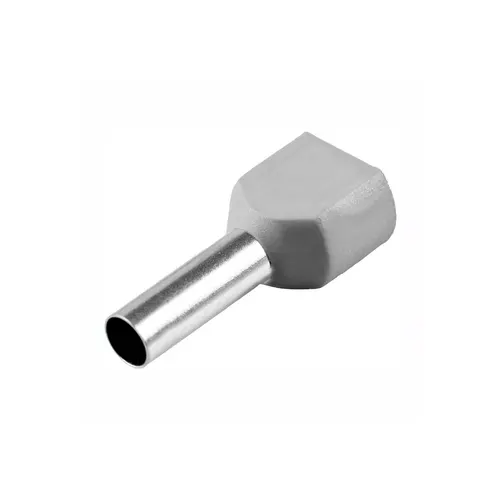 Terminal Pre Isolado Tubular Ilhos Duplo 4mm Intelli