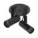 Spot Injetado Liso 2E27 Preto OPL