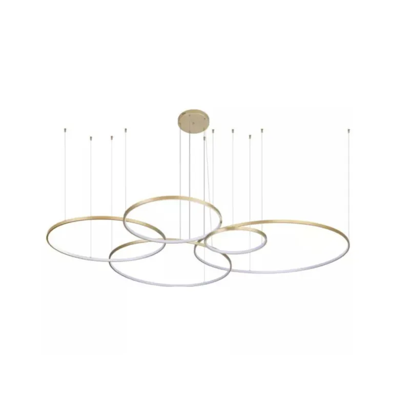 Pendente Led Daire 5M 189W 40/60/80/100/120Cm 3000