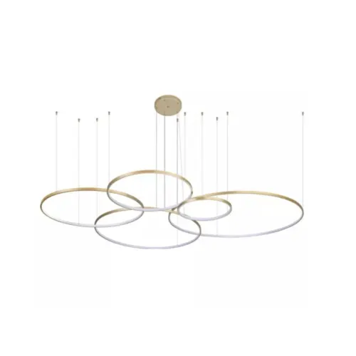 Pendente Led Daire 5M 189W 40/60/80/100/120Cm 3000
