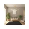 Pendente Led Daire 5M 189W 40/60/80/100/120Cm 3000