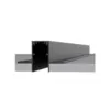 Perfil De Sobrepor Modular Preto 3M Luminatti