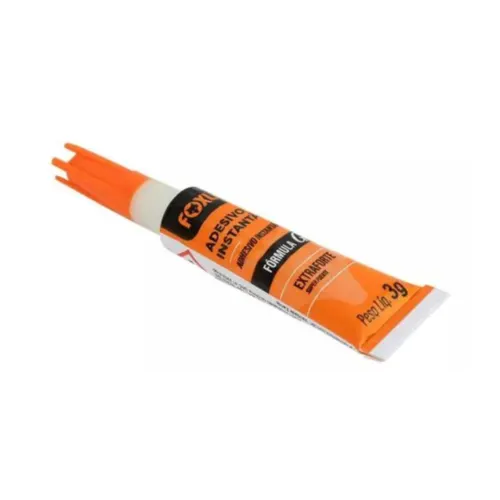 Adesivo Cola Instantaneo Universal 3g Uso Geral  Gel Blister Foxlux