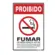 Placa Em Poliestireno 20X30Cm - Proibido Fumar Lei Sinalize
