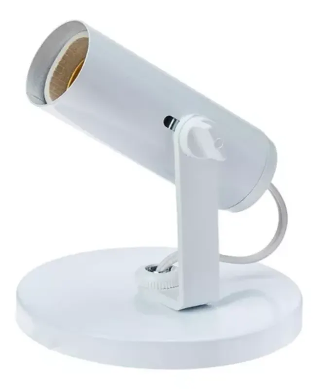 Spot Injetado Liso 1E27 Branco OPL