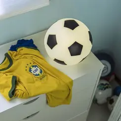 Luminaria Bola De Futebol-Preto Usare