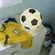 Luminaria Bola De Futebol-Preto Usare