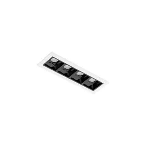Luminaria Embutir Pontual Fixo 10W 2700K Picco Borda Interlight