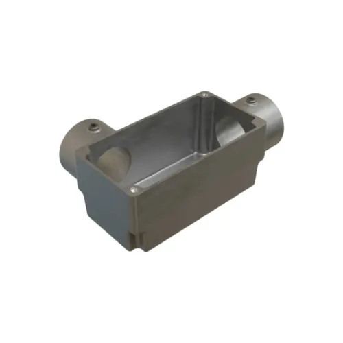 Condulete Aluminio s/Pintura ( LL ) 1/2" s/Tampa s/Rosca Wetzel