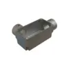 Condulete Aluminio s/Pintura ( LL ) 1/2" s/Tampa s/Rosca Wetzel