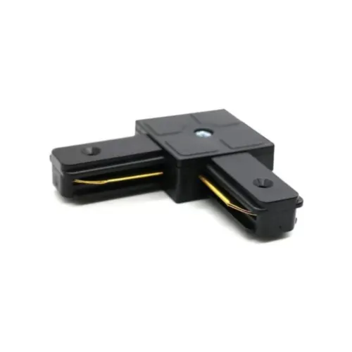 Conector ( L ) Para TrIlhos Sobrepor Preto Luminatti