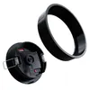 Sensor De Presenca Sobrepor / Embutir Teto 360° 6 Funcoes C/ Fotocelula Preto Qualitronix