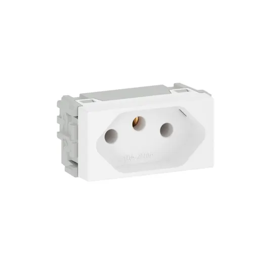 Modulo Tomada 2P+T 10A/250V Branco