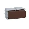 Sistema X Modulo Interruptor Paralelo 10A 250V Compose Marrom Weg
