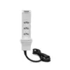 Torre de tomada Mini Totem Manual 20A 3Nbr Branco Dutotec