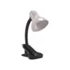 Luminaria De Mesa Viking Clip Branca Bivolt Luminatti