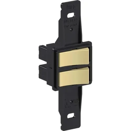 2 Interruptor Paralelo 10A/250V Padrao Preto Weg