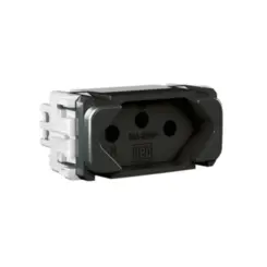 Sistema X Modulo Tomada 20A 250V Compose Preto Weg