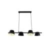 Pendente Cupula 4Xg9 Preto Fosco Orluce