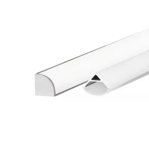 Perfil Sobrepor Sanca Branco Difusor Branco 1M Luminatti