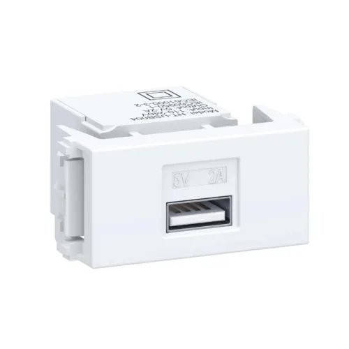 Modulo Tomada USB Esatta Branco Weg
