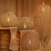 Pendente Nova Guine Bambu 42x17cm Bivolt 1xE27 GMH