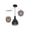 Pendente Nepal Preto Kin