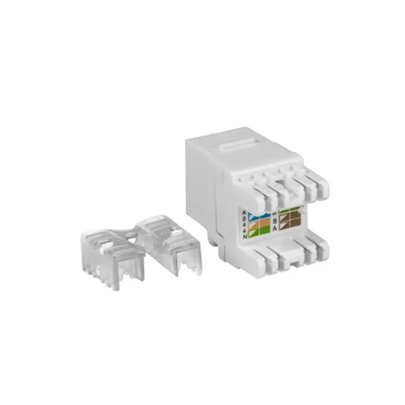 Conector RJ45 Femea Keystone Cat5e Ilumi